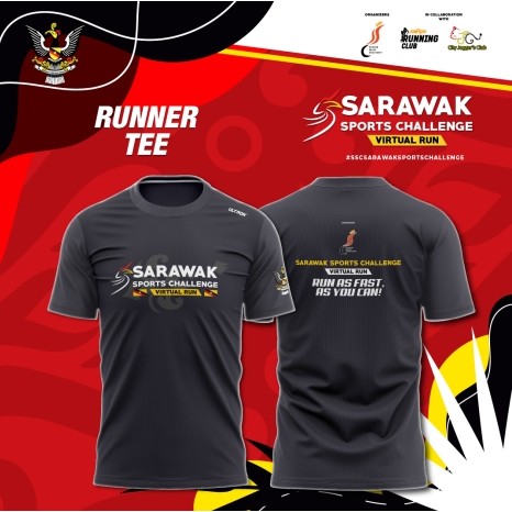 Sarawak Sports Challenge Virtual Run Tshirt Jersey