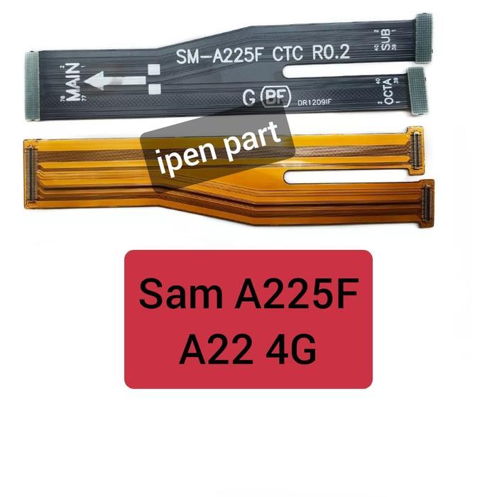 บอร์ดแบบยืดหยุ่น Samsung A22 4G A225F Flex Connector หลักย่อย