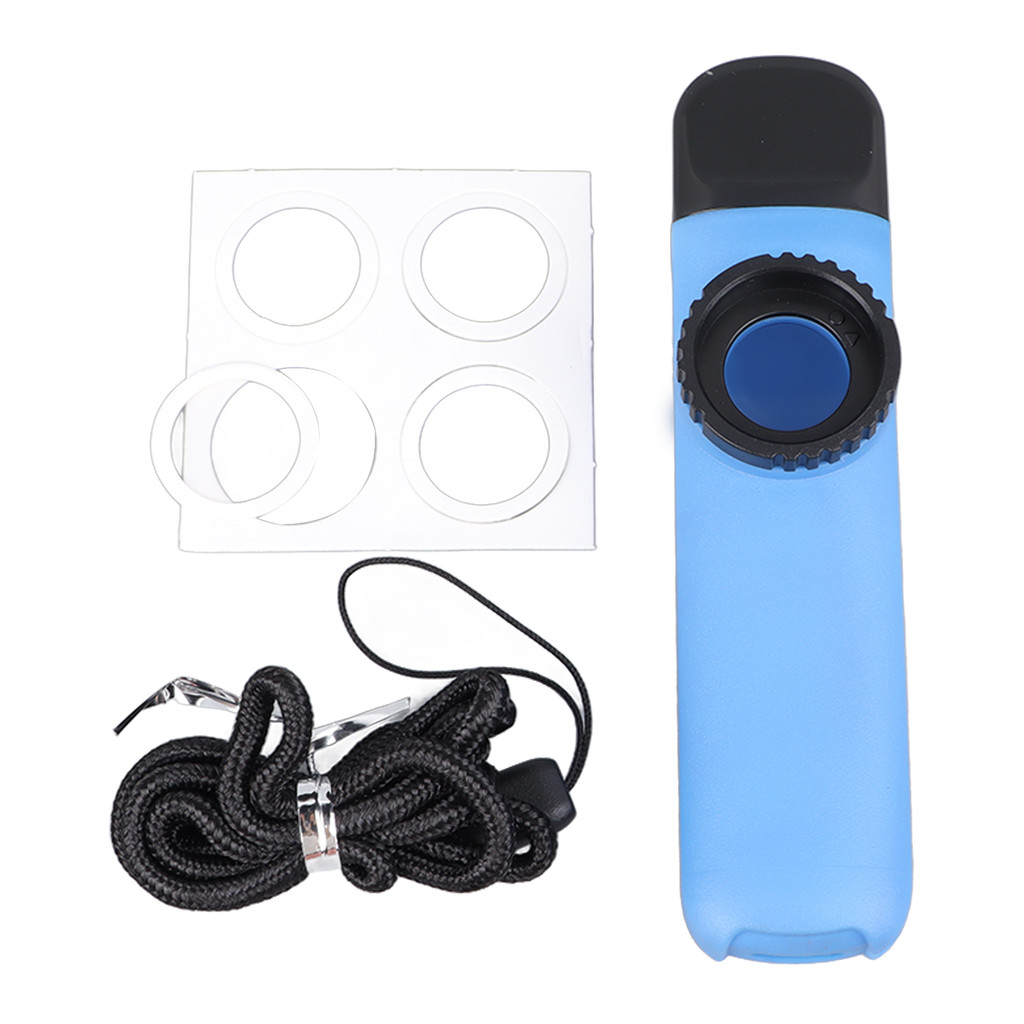 [musb] Kazoo Flute ABS เครื่องดนตรีลมพร้อมไดอะแฟรมสําหรับการแสดงการเล่นสีน้ําเงิน