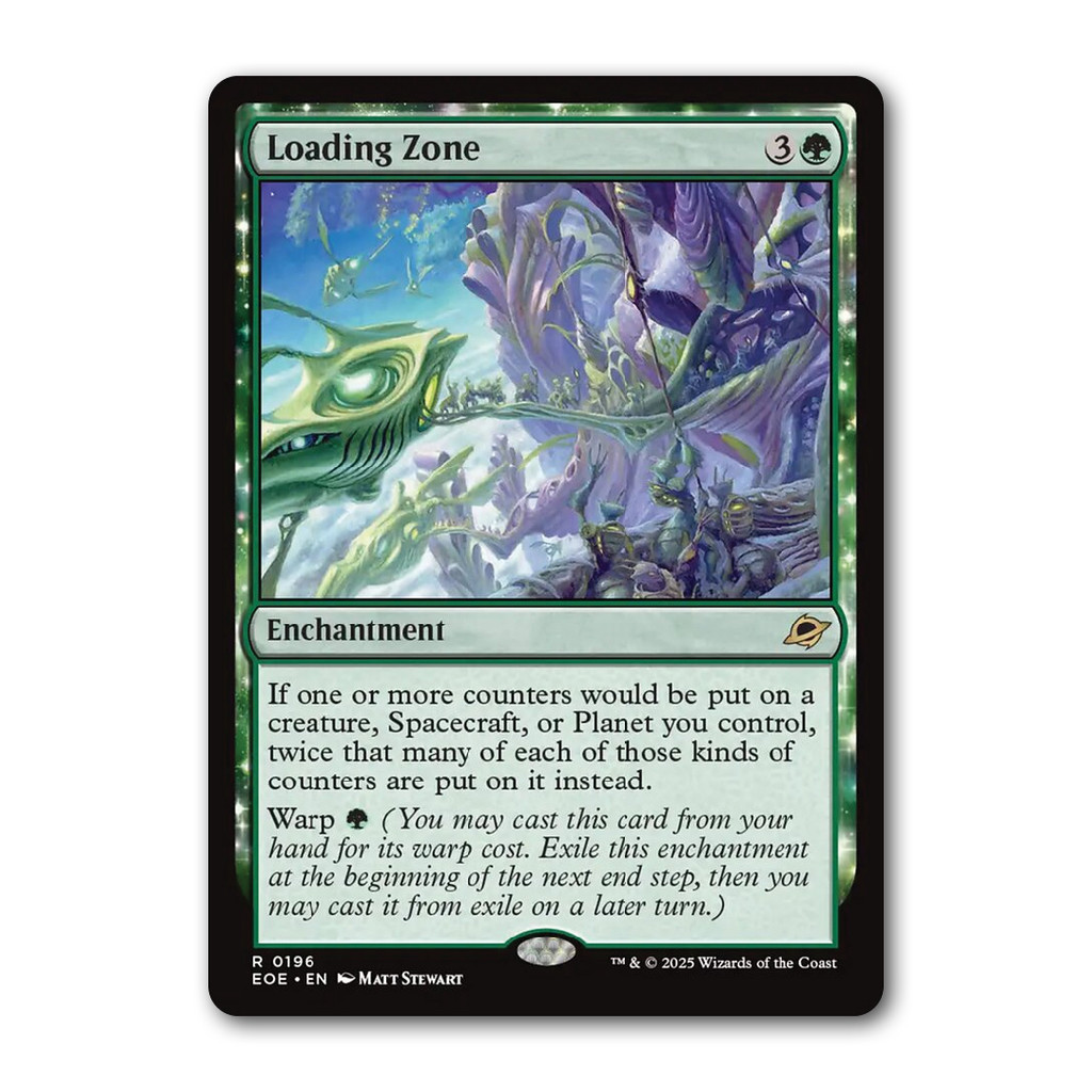 [MTG] Loading Zone [EOE] [Green] [Rare] [Normal] [ENG] [2025] (Magic: The Gathering)