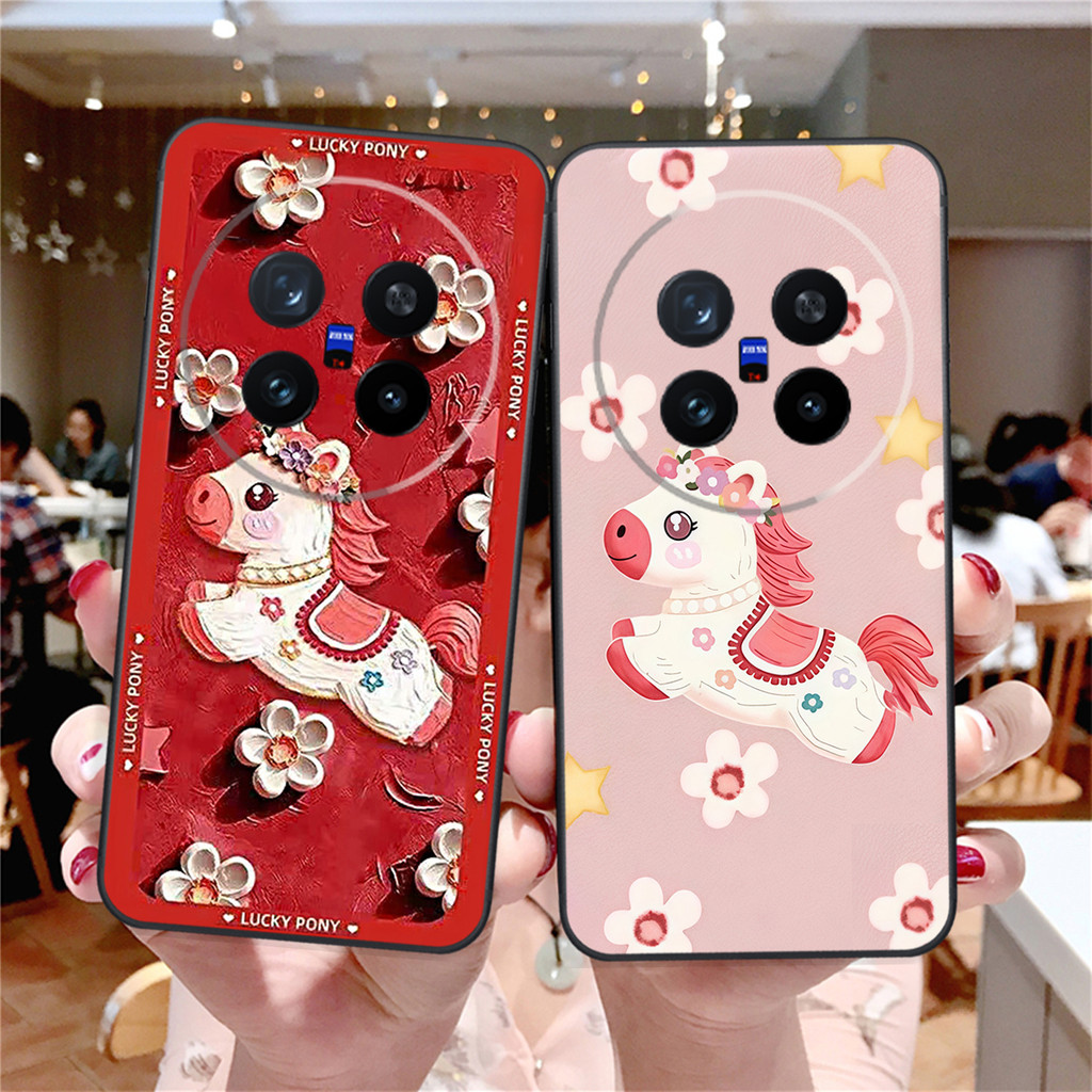 เคส VIVO X200 / X200 PRO / x200 pro mini ลาย Lucky Tet Horse น่ารัก