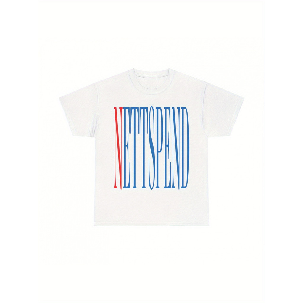ใหม่เสื้อยืดสีขาวสําหรับผู้ชายและผู้หญิงที่มีเสน่ห์ Nettspend Osamason Spellout Tour สินค้าพร้อมที่โ