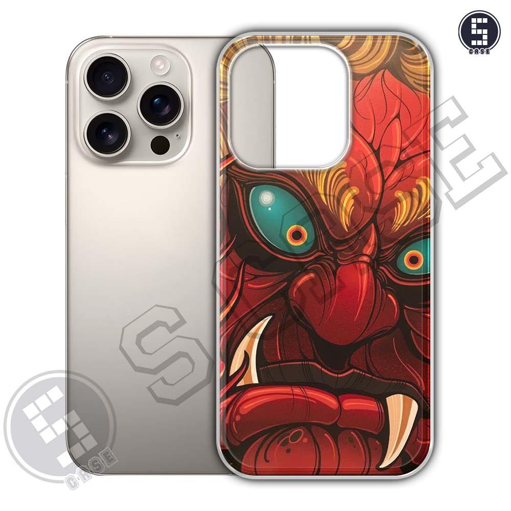 เคสสําหรับ iPhone 16 Pro Max iphone 16 ProMax หลายรุ่น SLC18 ปีศาจญี่ปุ่น