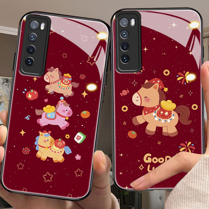 Lucky Casing for huawei nova 7/se/i,2/i/lite,3/i,4/e,5/t,6,8/i,9/se,10/se,11,y61,y70,y90,mate 9,10,3