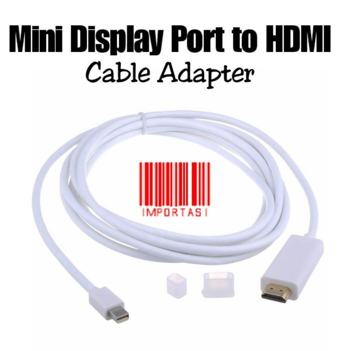 Mini Display Port To Hdmi Cable Adapter Apple Macbook Imac Windows