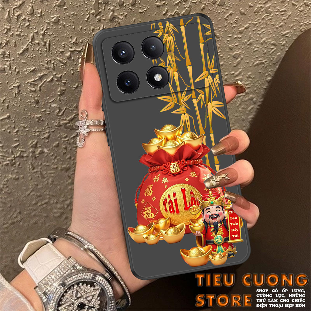 เคสสําหรับ Xiaomi REDMI K70 5G, K70 ULTRA, K70E, K70 PRO พิมพ์ภาพ FORTUNE, GOD OF WEALTH, LUCKY