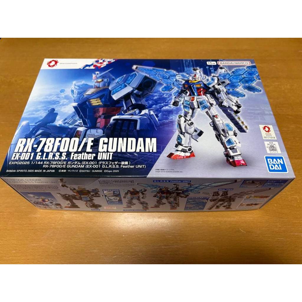 【Direct from Japan】RX-78F00/E 1/144 พร้อมของแถม【Japan Exclusive】