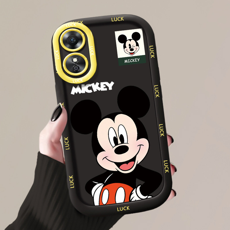 เคสสำหรับ OPPO A17 A17K เคสโทรศัพท์หนูซิลิโคนกันกระแทก ราคา ถูกที่สุด ดีลบีเคเค แกลเลอรีภาพที่ 5