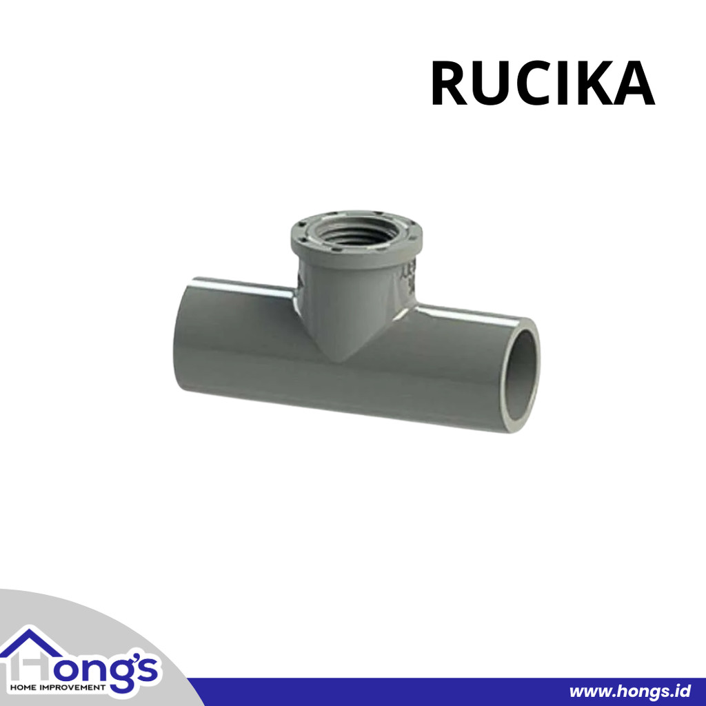 Tee Dd Rucika Aw 3/4 นิ้ว / T / Tee Connection Pvc Aw 3/4"