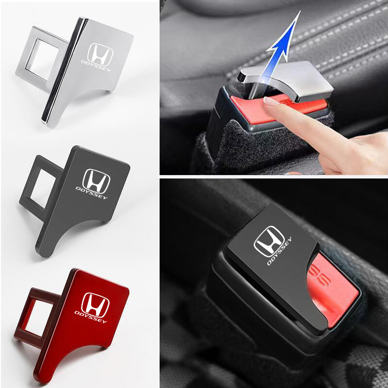 สําหรับ Odyssey รถเข็มขัดนิรภัยหัวเข็มขัดซ่อนคลิปสําหรับ Honda odysssey 2024 g7 rb2 g5 g6 g9 g8 อุปก