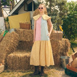 lookbookpetite tulip dress (adult) cheerful daisy เดรสผู้หญิ…