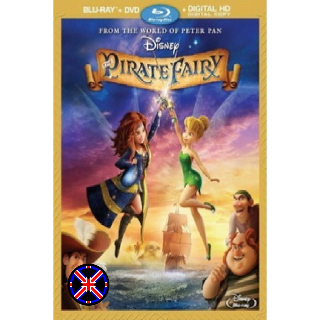 DVD การ์ตูน หนังเวอร์ชั่นไทย Tinker Bell And The Pirate Fairy ทิงเกอร์เบลล์กับนางฟ้าโจรสลัด