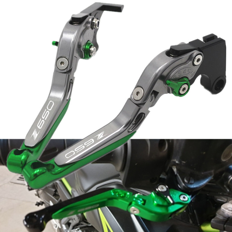 Z650 คลัทช์เบรคสําหรับ Kawasaki Z650 2017 2018 2019 2020 คลัทช์เบรคคัน KAWASAKI Z 650 พับขยายได้