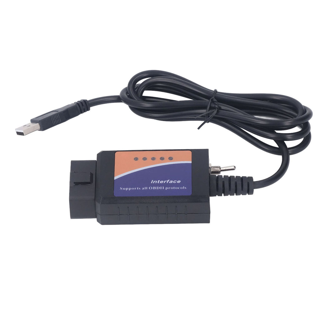 Crth เครื่องมือวินิจฉัยรถยนต์สําหรับ ELM327 PIC18F25K80 FTDI พร้อม CD รองรับ OBD2 Protocol สําหรับโฟ