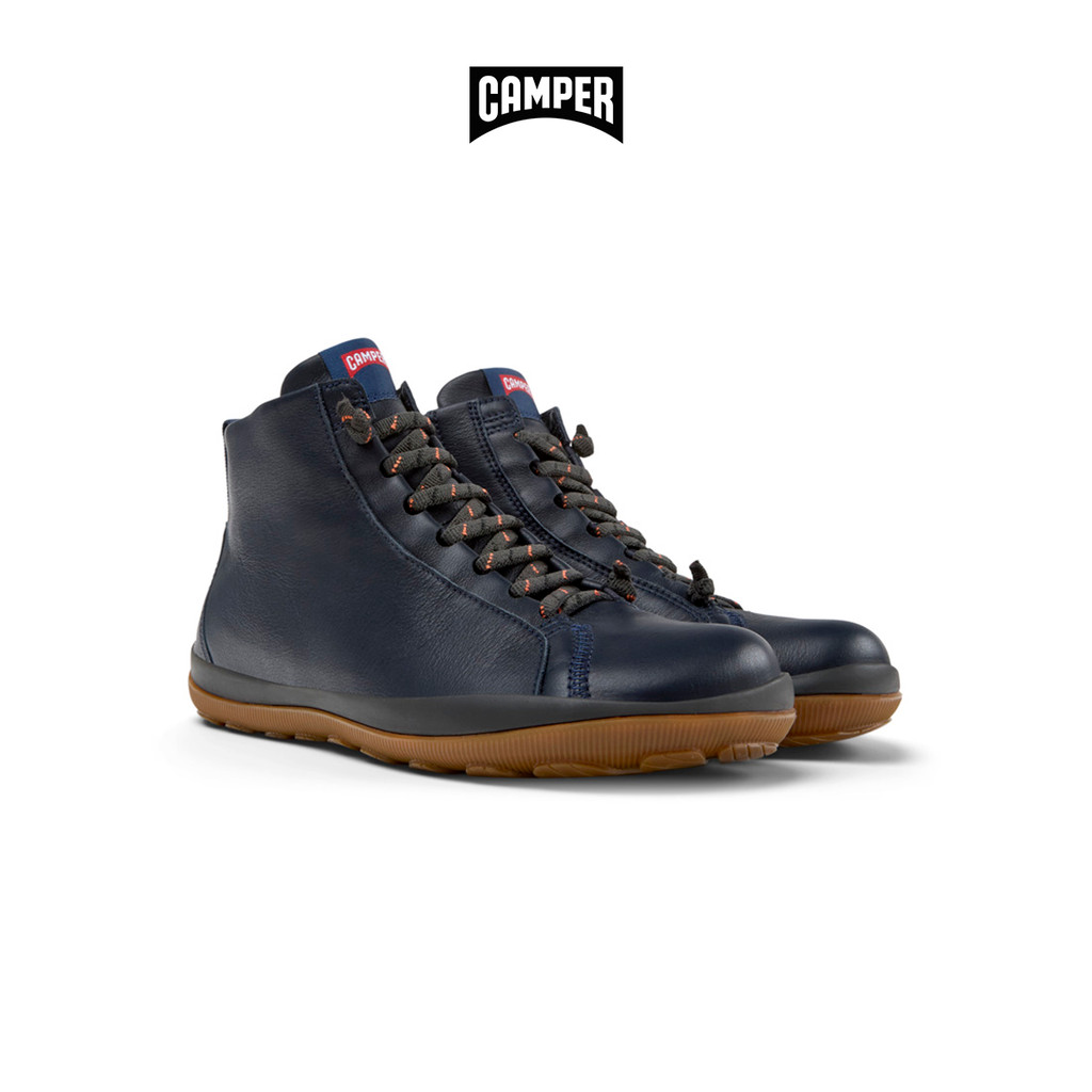 CAMPER รองเท้าบูท ผู้ชาย รุ่น Peu Pista GM สีฟ้า / สีน้ำเงิน ( BOT - K300287-029 )