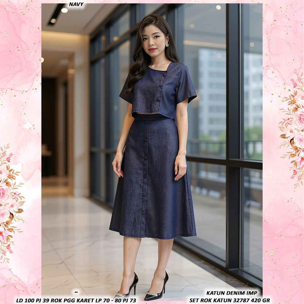 KATUN COTTON SKIRT SET 35787 420 GR Direct Order