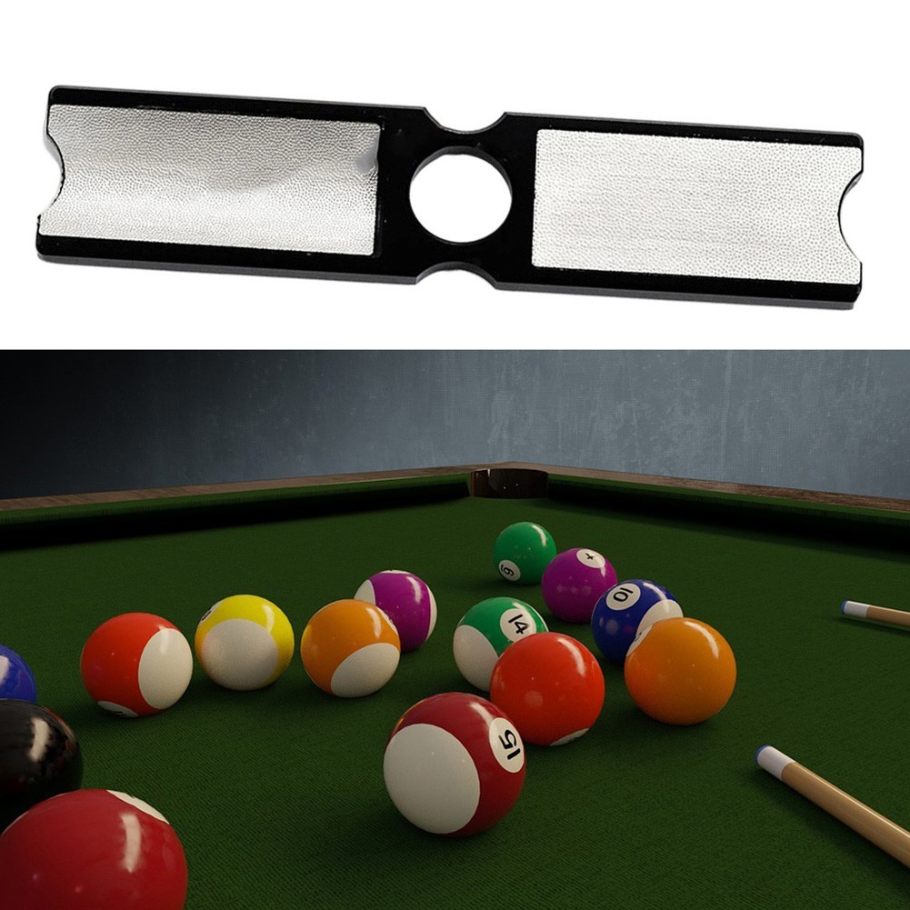 HOTผลิตภัณฑ์ใหม่Billard Pool Cue Tip Shaper Snooker Cue Tip Shaper Cue Tip Repair Tool 2 in 1