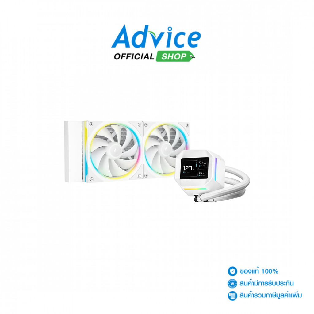 DEEPCOOL LIQUID COOLING LM240 WHITE - A0178164