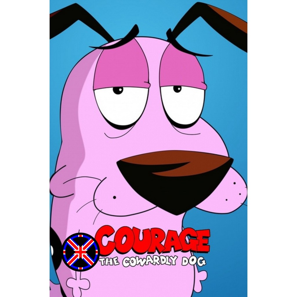 DVD การ์ตูน เสียงพากย์ไทย เคอเรจ หมาน้อยผูกล้าหาญ Courage the Cowardly Dog เจ้าหมาโง่ แกทำให้ฉันดูแย่