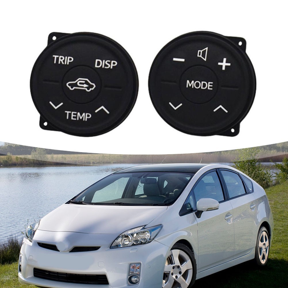 DOLL HOT ปุ่มควบคุมพวงมาลัยสําหรับ Toyota สําหรับ Prius 30 XW30 Earlier Stage