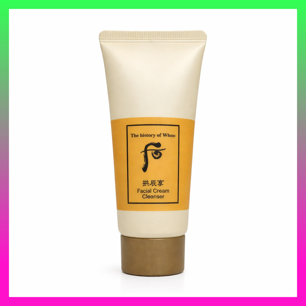 [The Whoo] Gongjinhyang Facial Cream Cleanser Hydrating Gentle Foam Face Wash สกินแคร์เกาหลี 40ml #232