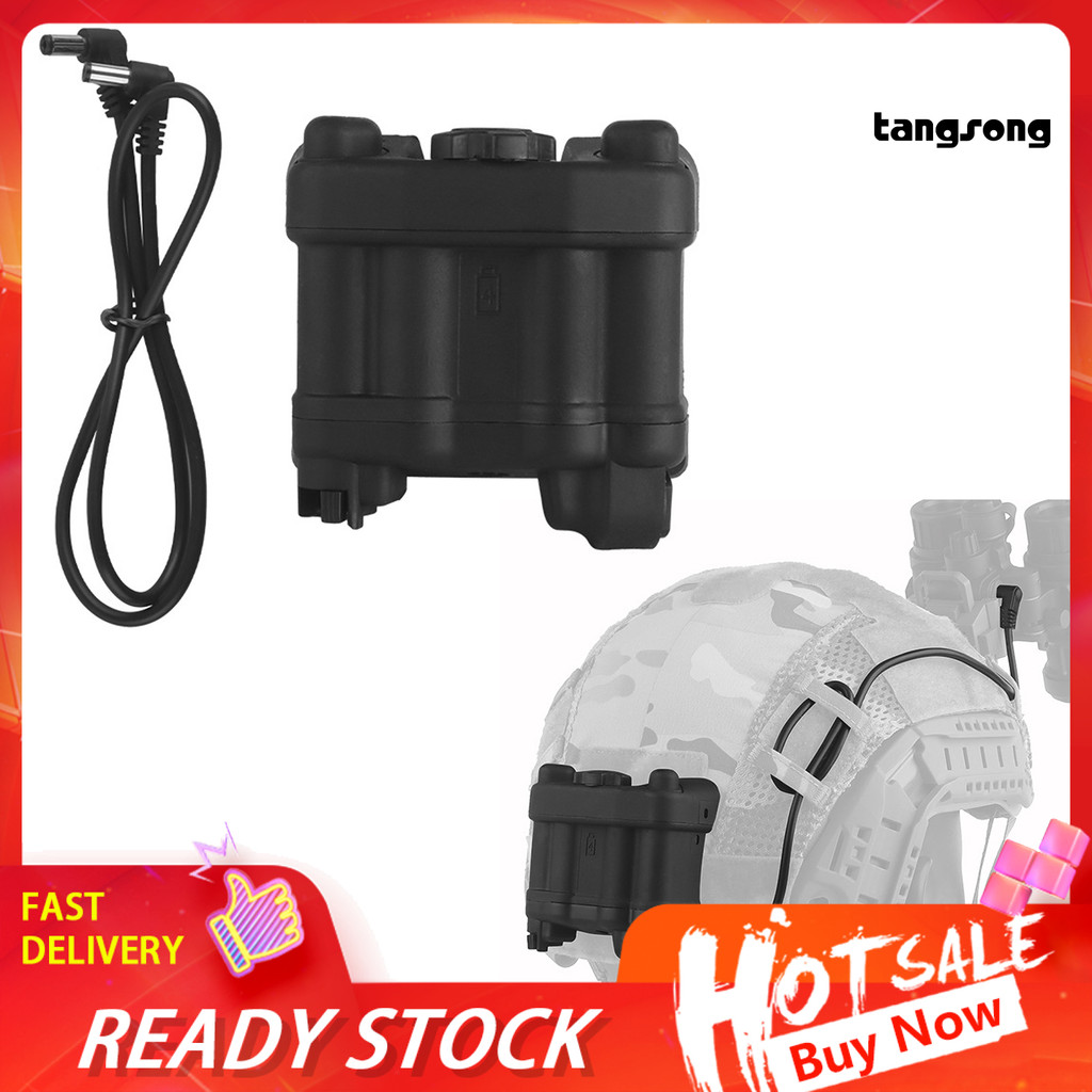 [TAN] AN/PVS31 Pack Case Model - หมวกกันน็อคปรับได้สำหรับ NVG ใช้งานได้ดีในเกม_paintball_airsoft