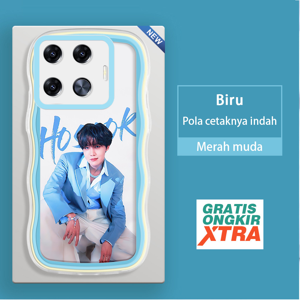 ปลอก HP Infinix GT 10 Pro Tecno Spark 20 Pro Plus 20c G0 1 S 2024 2025 Pova 5 6 Pro NEO 2 รูปแบบ BTS