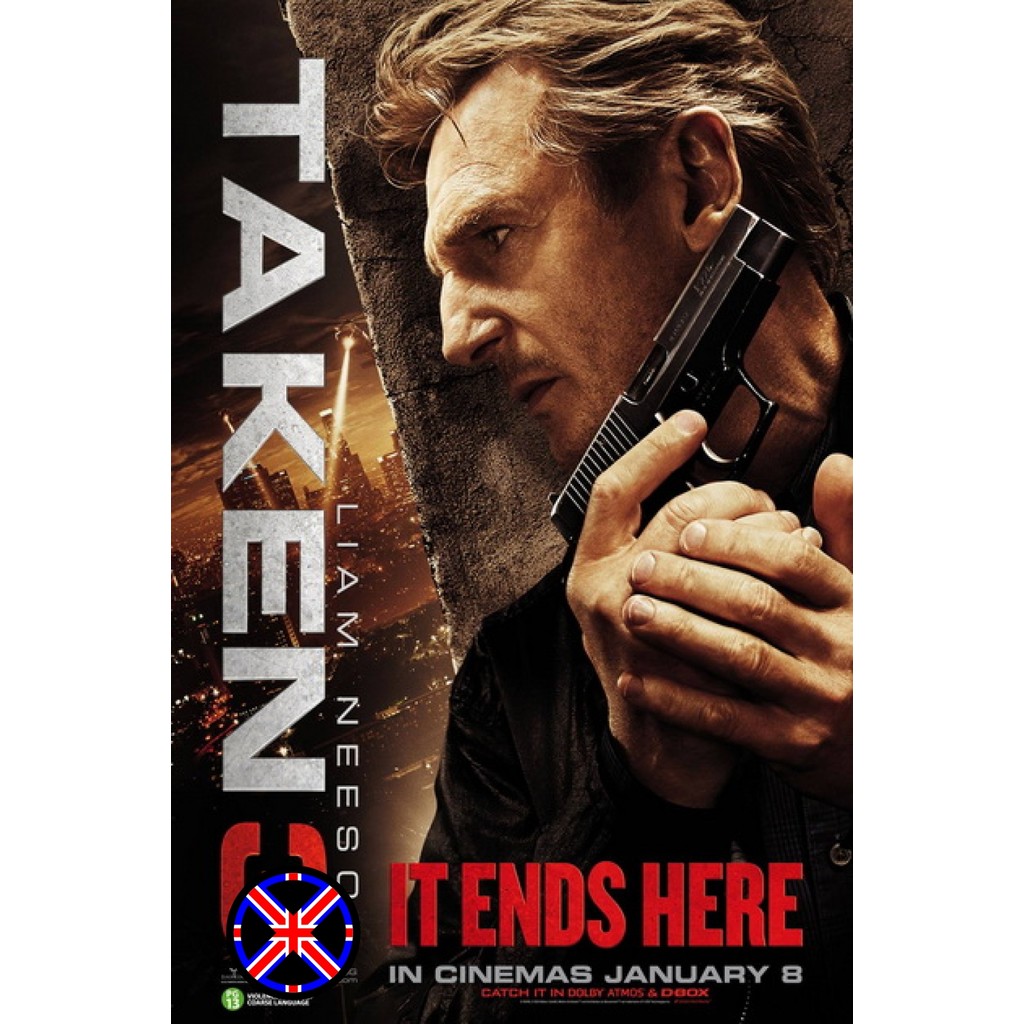 ดีวีดี หนัง ฟังไทย Taken 3 เทคเคน 3 ฅนคมล่าไม่ยั้ง