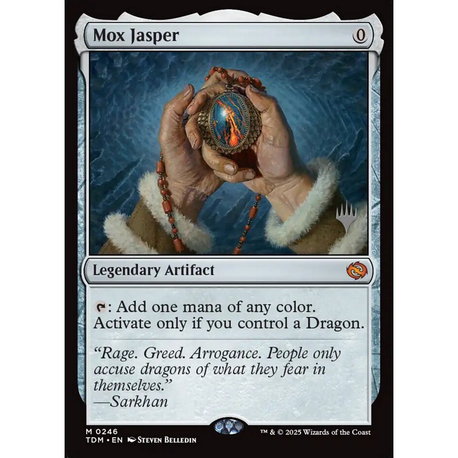 Mox Jasper การ์ด Magic the Gathering [MTG] ของแท้