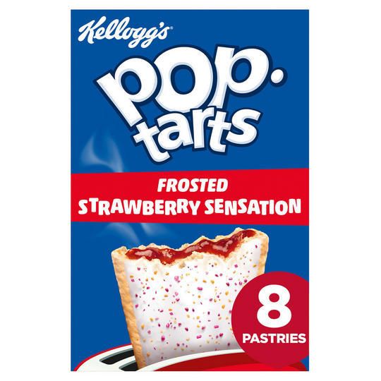 Kelloggs Pop Tarts Frosted Strawberry Sensation 384g