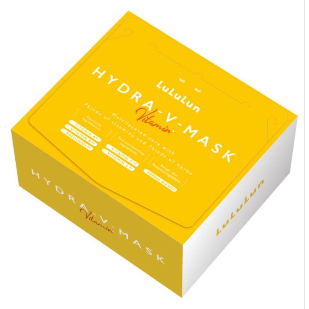 【Direct from Japan】สินค้าใหม่ ★ มาส์กวิตามิน Lululun HYDRA V-MASK【Japan Exclusive】