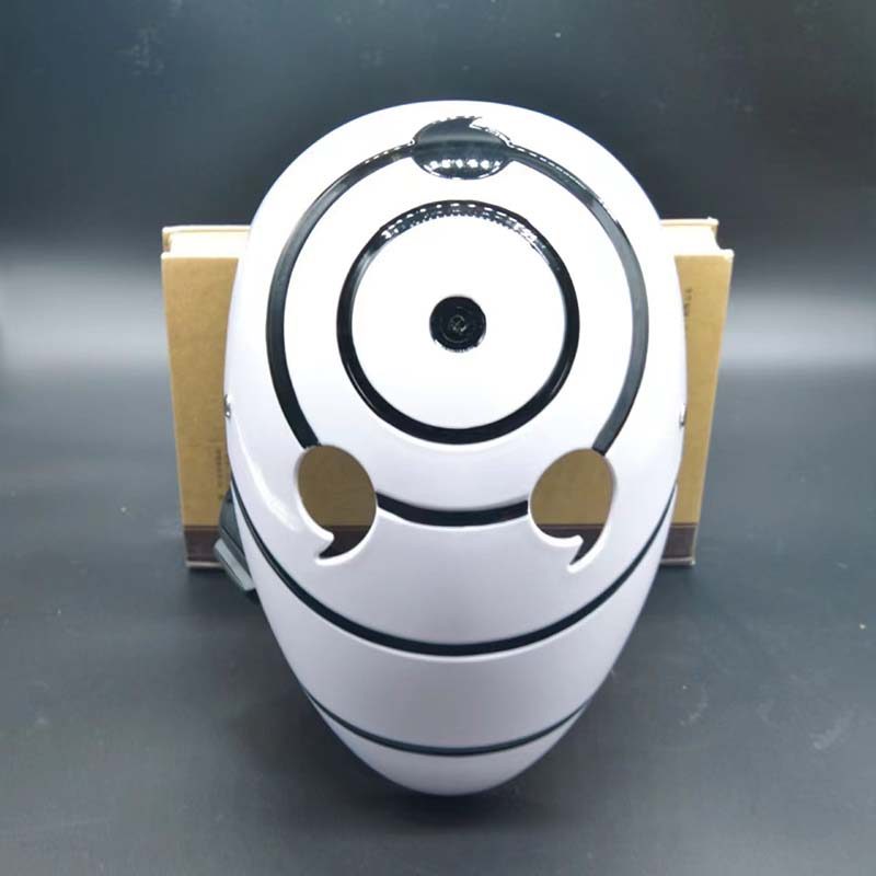 อะนิเมะ Naruto Uchiha Mask Tobi Obito Akatsuki Ninja Madara คอสเพลย์เครื่องแต่งกายเรซิ่นหน้ากากฮาโลว