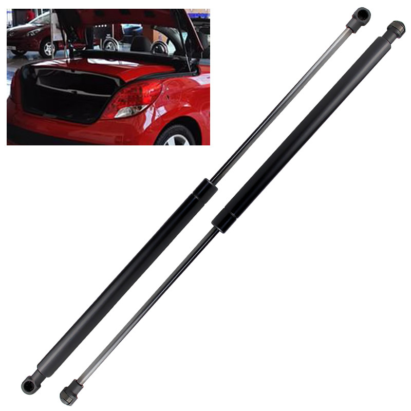 2PCS ด้านหลัง Tailgate Strut Lift สนับสนุนสําหรับ Peugeot 207 Hatchback กล่อง WA WC 2006 2007 2008-2