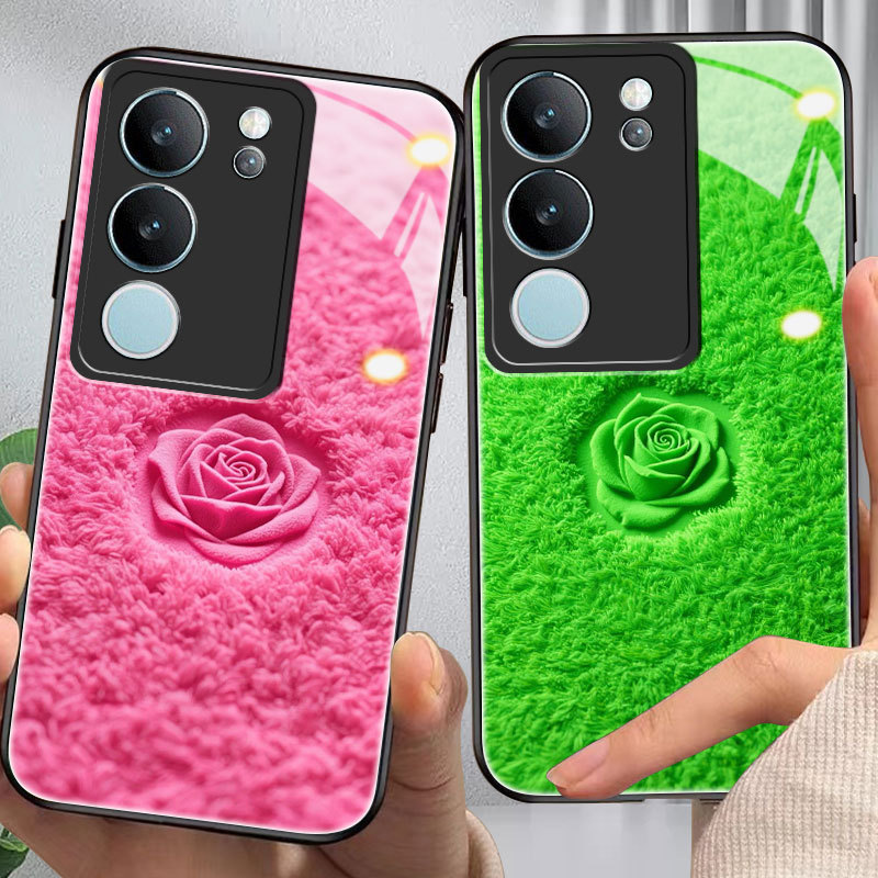 Flower Casing for vivo v29/e,v30/e,v40/v50/lite,v11i,v15,v17,v19,v20/se,v21/e,v23/e,v25/e,v25/e,v27/