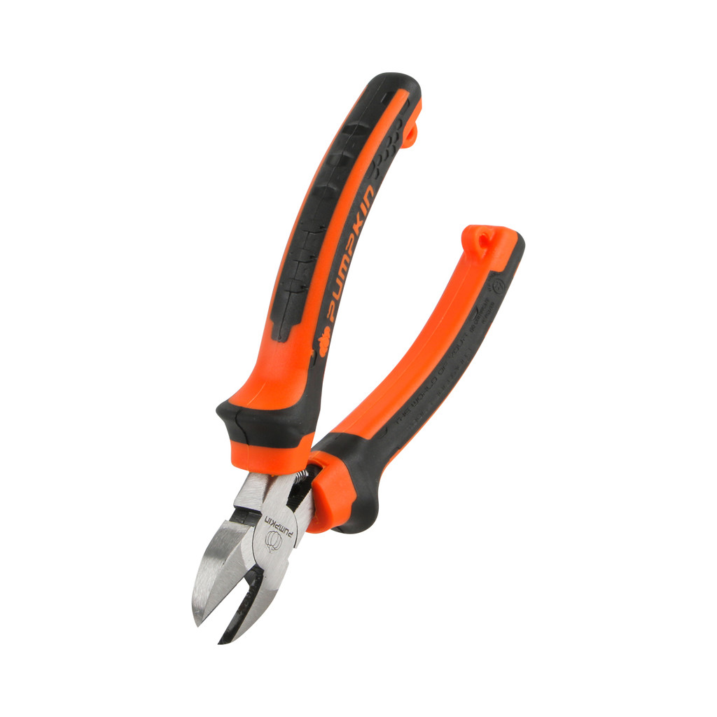 คีมตัดปากเฉียง PUMPKIN รุ่น 14456 ขนาด 6 นิ้ว สีส้ม - ดำ - รูปที่ 3