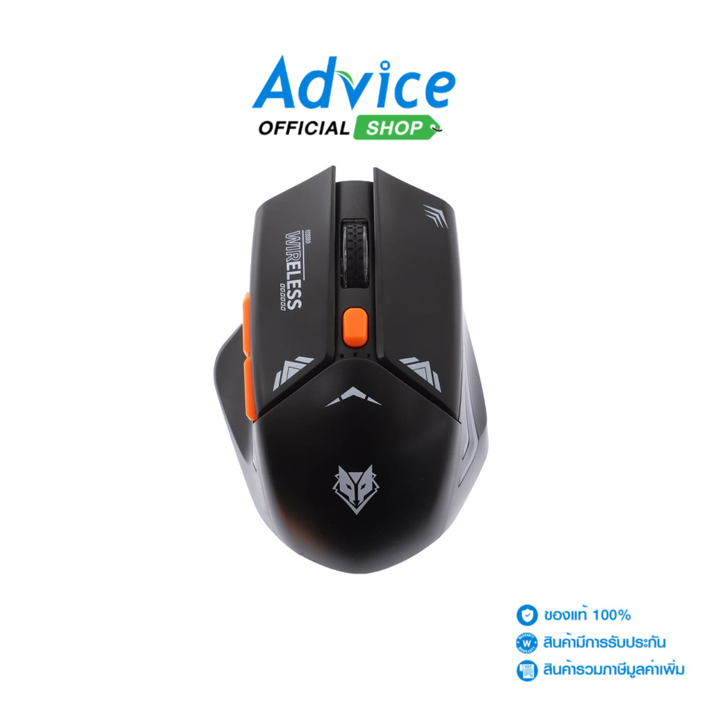 NUBWO MOUSE WIRELESS NM104W BLACK (BLUETOOTH) - A0156199