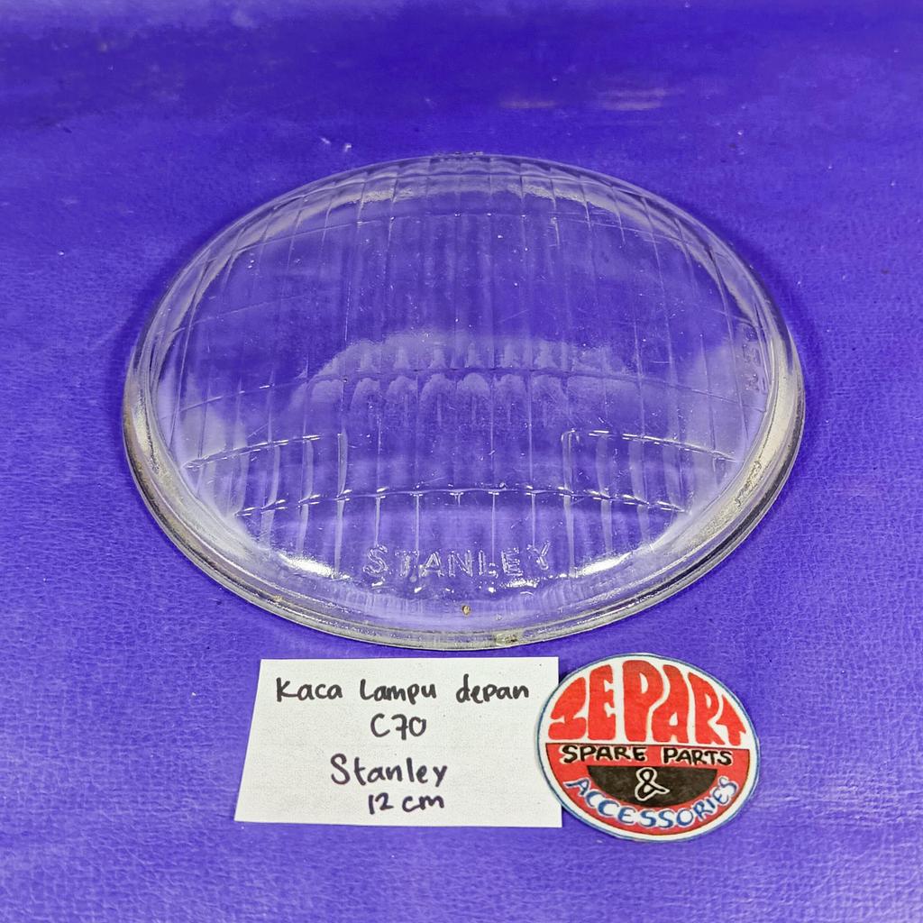 ไฟหน้า Glass C70 Honda C70 C50 STANLEY GLASS Limited Item Rare Item Classic Motorcycle อะไหล่