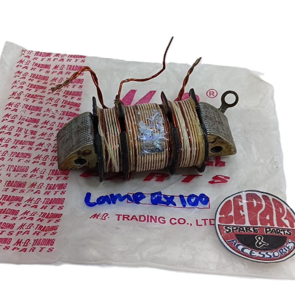 RX 100 DT Trail L2 โคมไฟ Spool แสง Yamaha RX100 L2G L2SN DT100 สินค้าจํากัด Rare Item Classic รถจักร