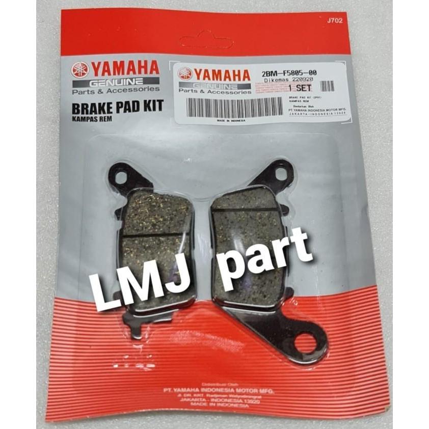 ผ้าดิสเบรคหน้าสําหรับ Fino Fi Xride 125 Lexi 125 Ygp 2Bm-F5805-00 หายาก