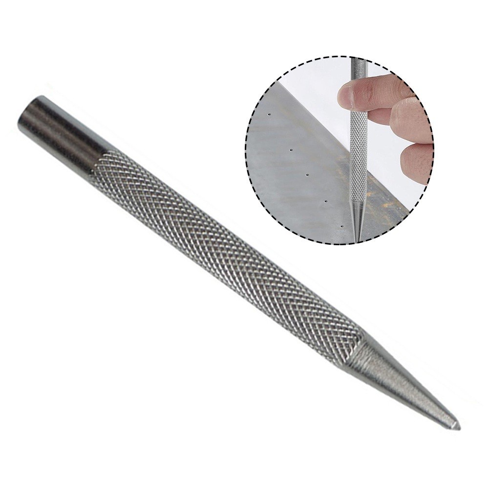 HOT1PC Center Punch ด้ามจับกันลื่น Tapered Punch Point Punch Locator Chisel Punch