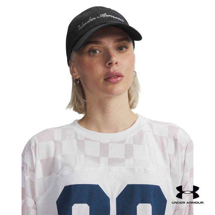 Under Armour หมวกแบบปรับได้สำหรับผู้หญิง UA Essential Low