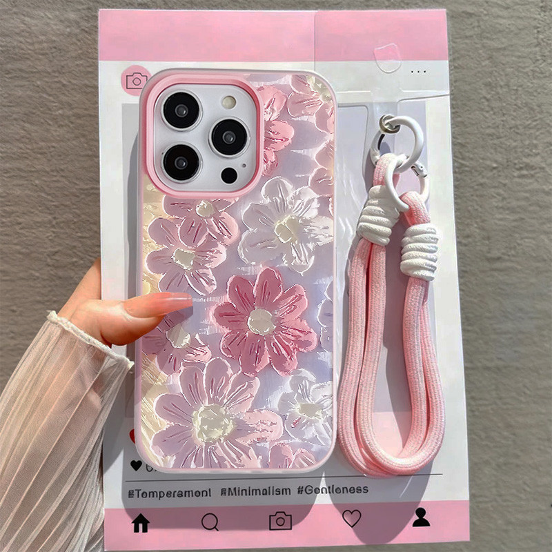 ล่าสุด Textured Jelly 2 In 1 ดอกไม้กรณี Vivo Y500 Z11 0 T5 Pro 5G Y11d Y31d Pro V60 Lite Y400 V70 Fe