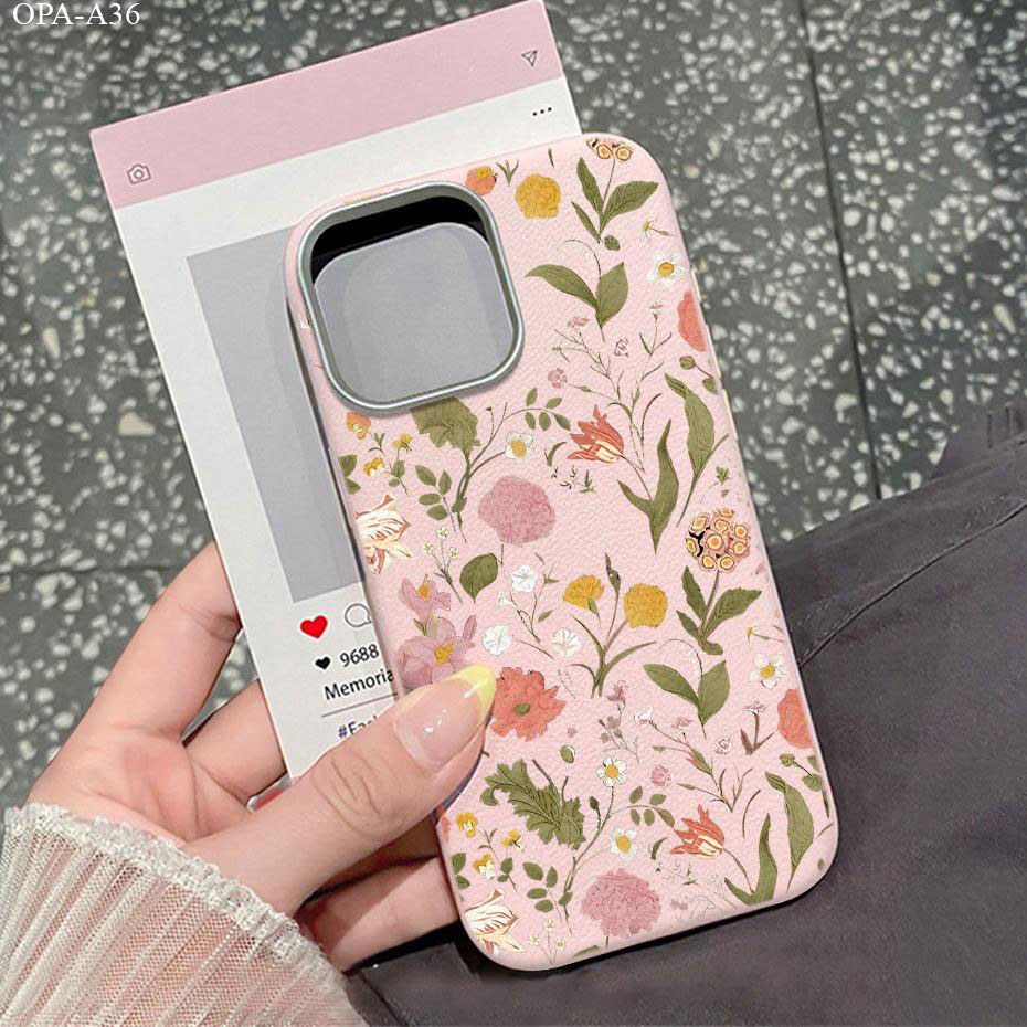 เคส For OPPO A58 A38 A57 A57S A54 A53 A53S A52 A36 4G 5G เคสโทรศัพท์ Phone Case เคสออปโป้ เคสนิ่ม ลายผิว Silicone PW