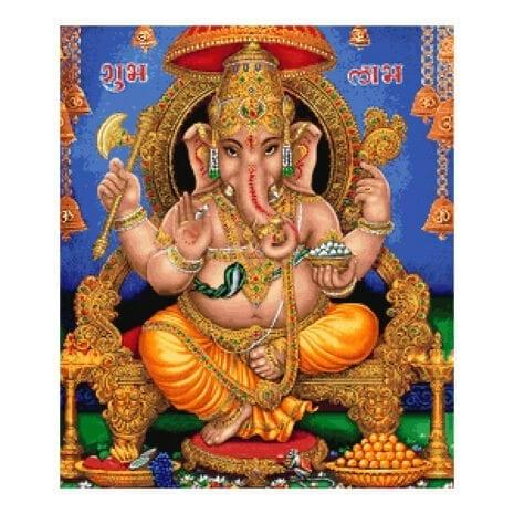 PINN SHOP ชุดปักครอสติช : พระพิฆเนศ [CX-EV-462]