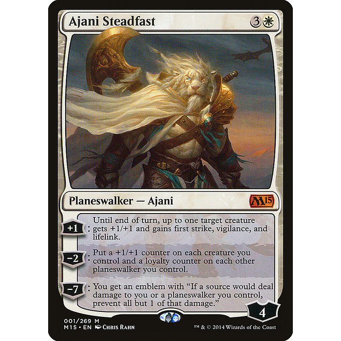 เวทมนตร์: The Gathering - Magic 2015 - Ajani Steadfast (1)