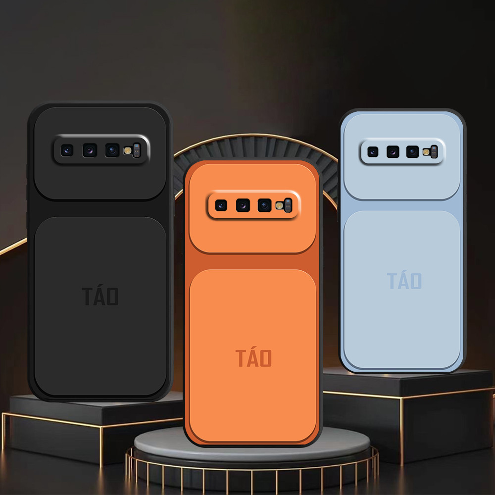 เคส Samsung S10 / S10 5G / S10 Plus / S10+ พิมพ์ลายสีพื้นฐาน