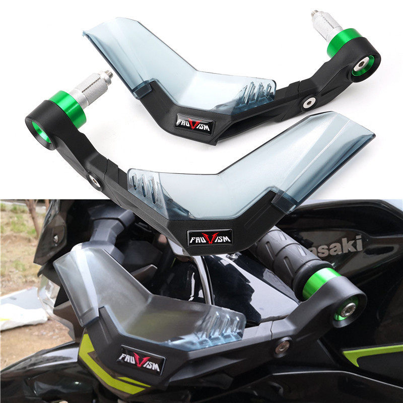 เหมาะสําหรับ Kawasaki Z1000/SX Z900/RS NINJA400 Z400 ดัดแปลงเบรคฮอร์น Handguard กระจก