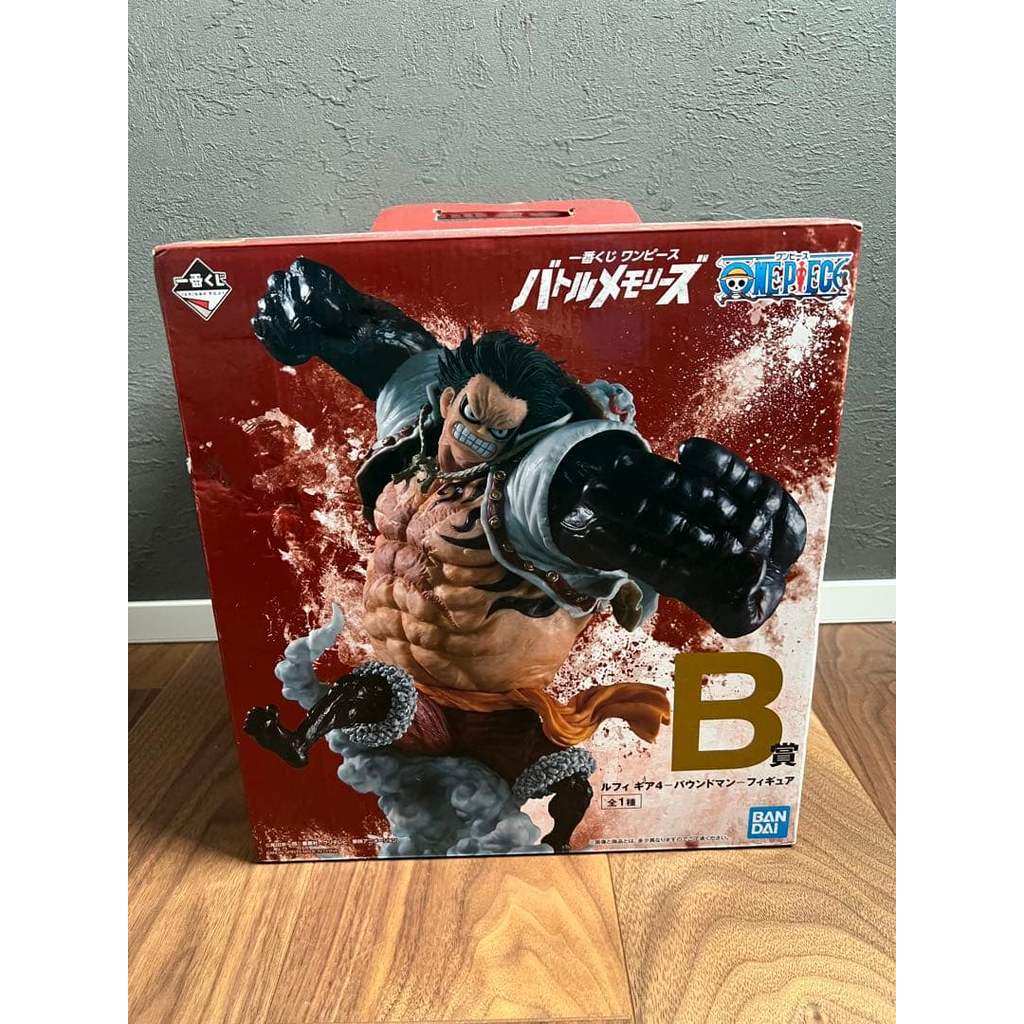【Direct from Japan】ของสะสม Ichiban Kuji Battle Memories Luffy Gear 4 Boundman Figure รางวัล B【Japan 