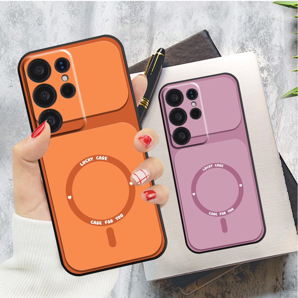 เคส Samsung S25 / S25 Plus / S25 Ultra 5G / S25 Edge พิมพ์ลายวงกลม luckycase
