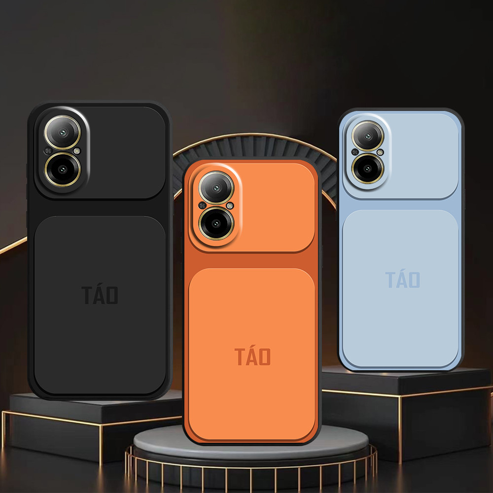 เคส Realme C67 พิมพ์ลายสีพื้นฐาน